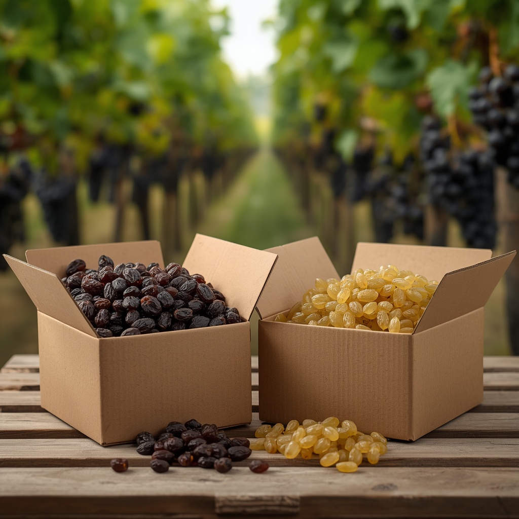 dried grapes premium quality export produce from india for uk importers, wholesale buyers and wine producers, breveries and beverage manufacturers