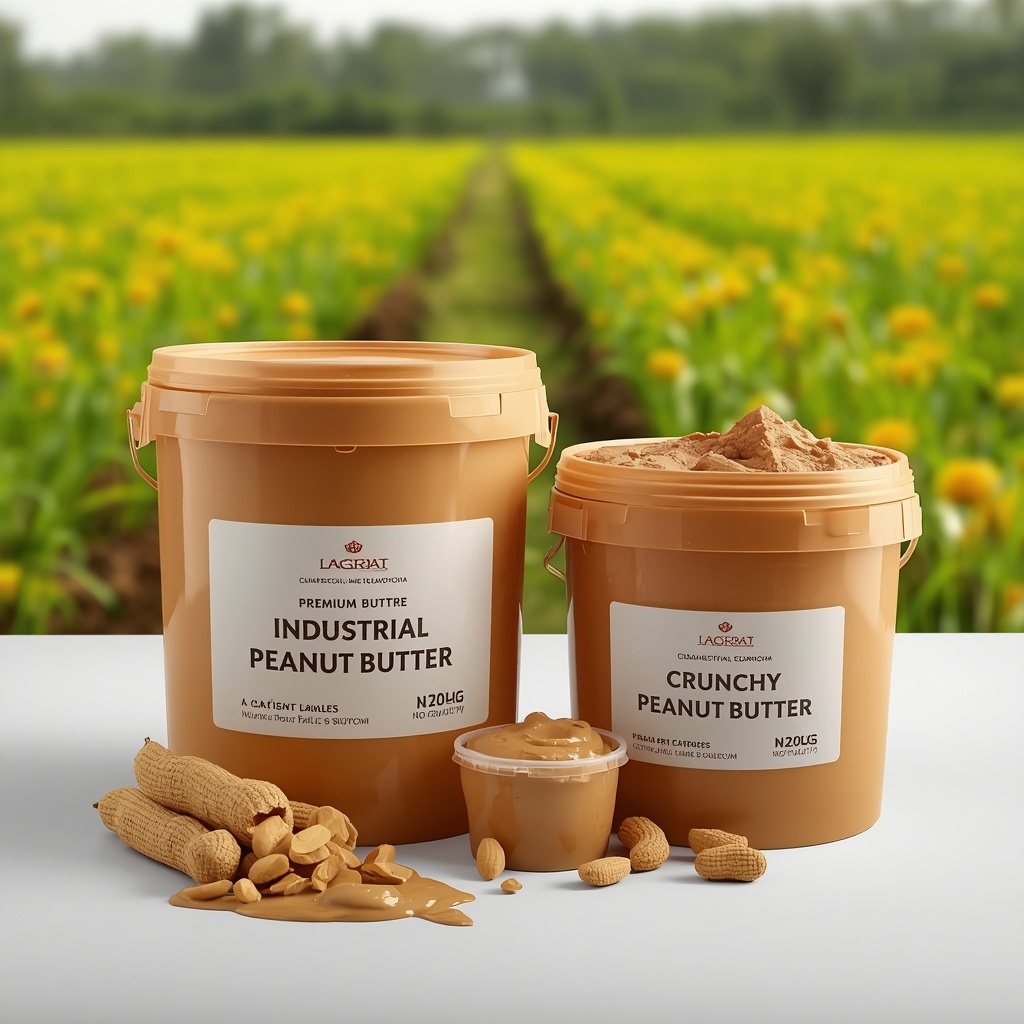 industrail Peanut Butter for uk food manufacturers, wholesalers, food sellers and importers. A+ quality premium peanut butter from indian manufacturers